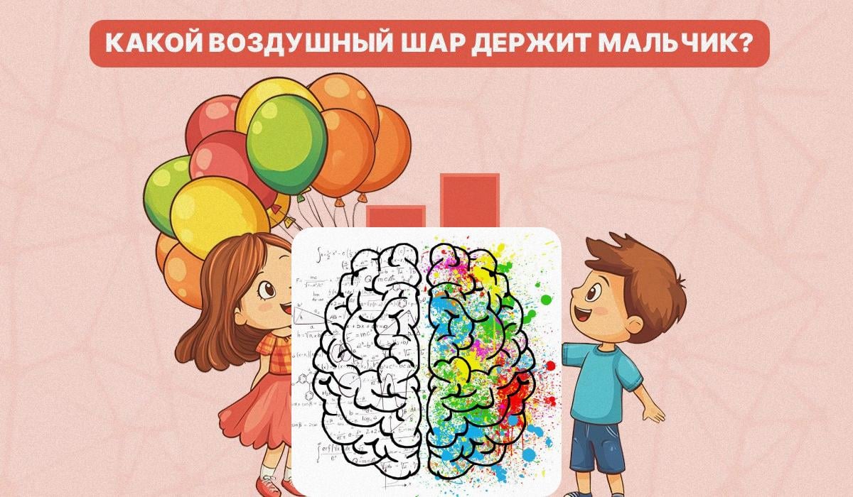 Ποια μπάλα κρατάει το αγόρι: ένα πολύ απλό τεστ για τον έλεγχο του επιπέδου IQ