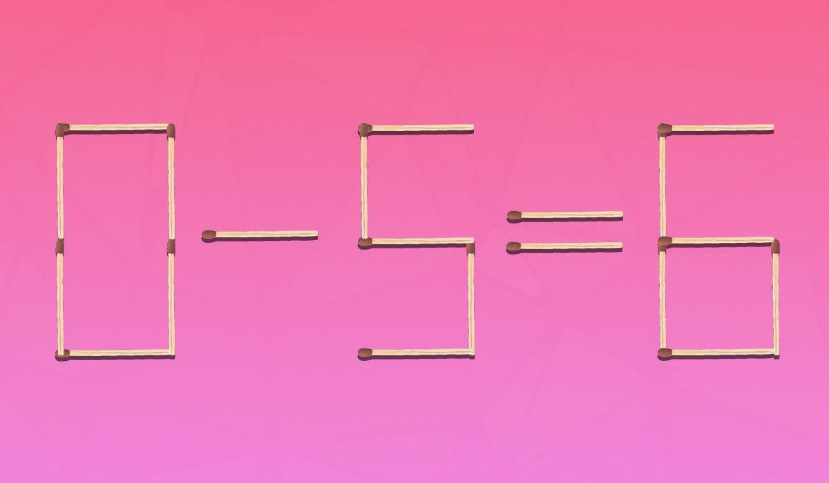 Πρέπει να σύρετε 2 σπίρτα για να κάνετε την ισότητα σωστή: ένα απλό τεστ IQ