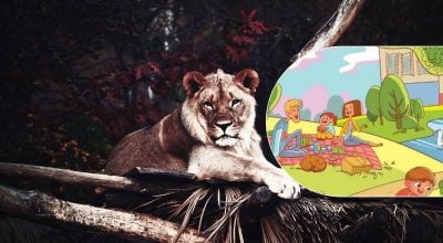 Αυτό είναι ένα έργο που μόνο λίγοι μπορούν να κάνουν: πρέπει να βρείτε ένα λιοντάρι στο πάρκο μέσα σε 6 δευτερόλεπτα.